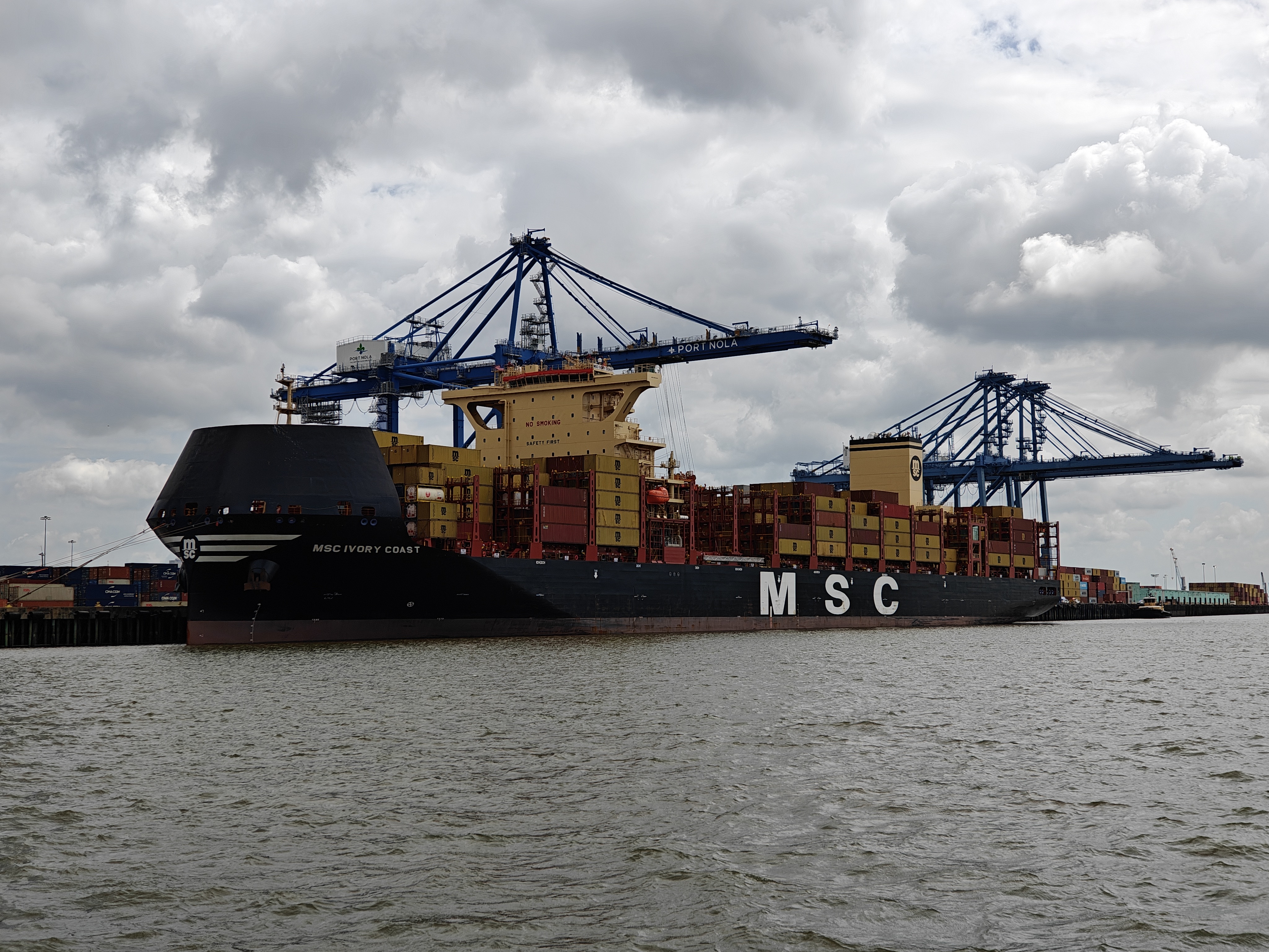 cargo ship MSC ivory coast